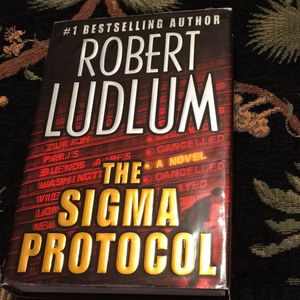 ROBERT LUDLUM, THE SIGNA PROTOCOL, Hardcover, MYSTERY/THRILLER